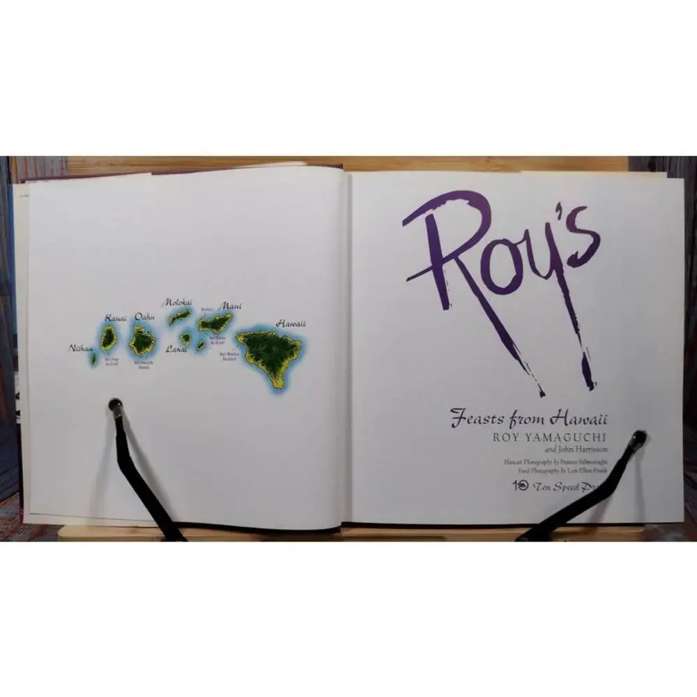 Roy's Feasts from Hawaii by Roy Yamaguchi and John Harrisson - Hardcover Cookery